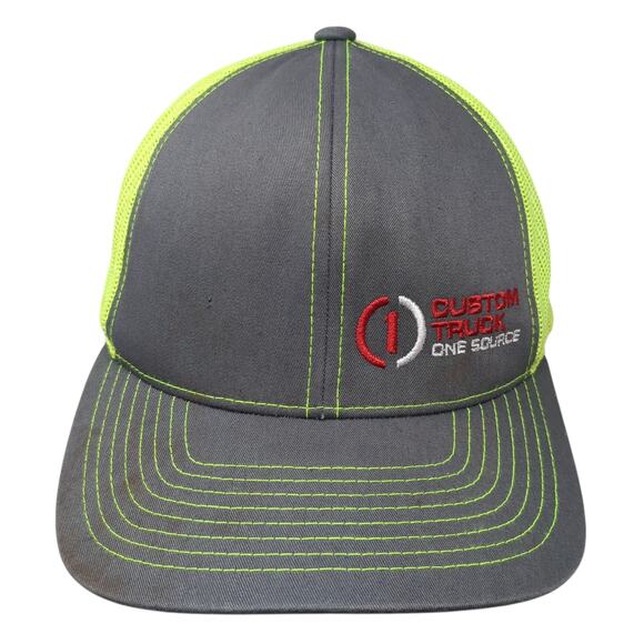 Custom Truck One Source Snapback Trucker Hat Multi One Size Pacific Headwear - Picture 1 of 10